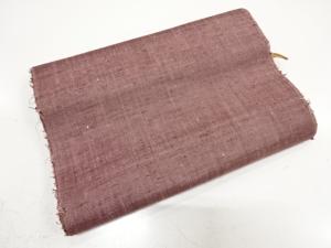 アンティーク　手織り真綿紬　着物洗い張り